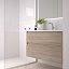 Mueble de baño Carmen costados vistos suspendido 2 cajones promo de Avila Dos